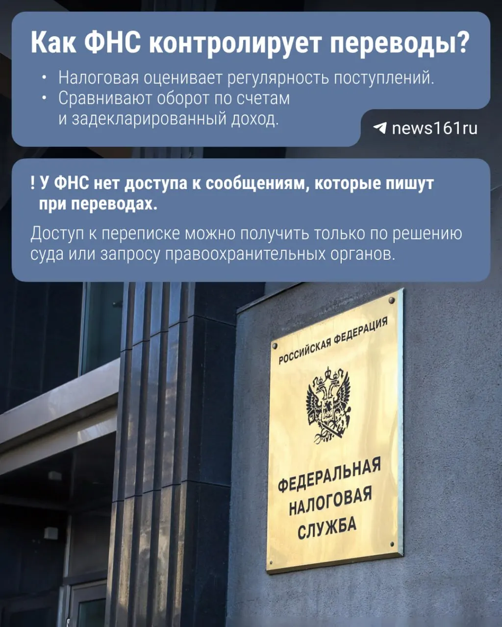 Законопроект предлагает обязать Центробанк передавать Федеральной налоговой службе информацию о переводах через Систему быстрых платежей — под контроль могут попасть суммы свыше 2,4 млн рублей в год.