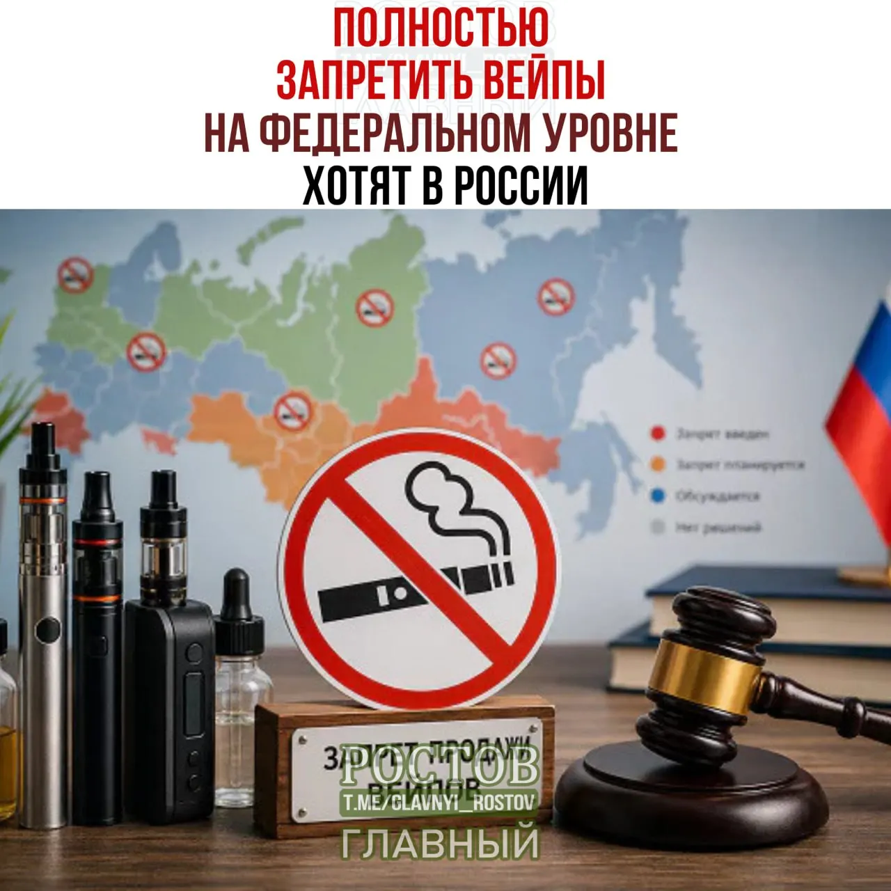 Правительство обсуждает предложение запрета на производство и продажу электронных сигарет по всей России ради защиты здоровья, особенно молодежи.